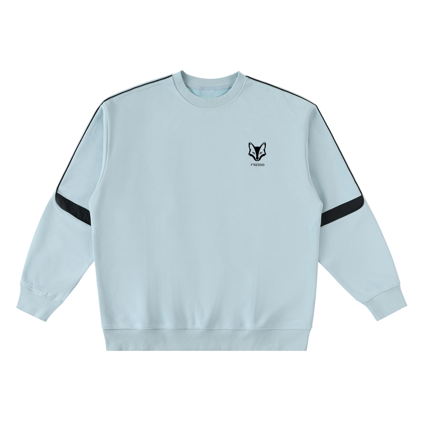 Oversized Crewneck Taped Sweatshirt